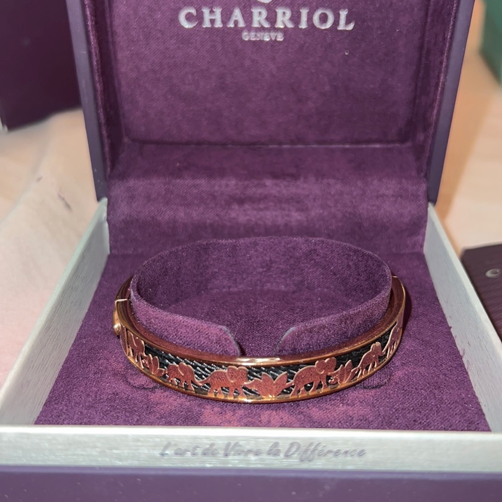 Charriol Bangle Forever Elephant